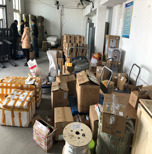 2020年3月12日，綿陽站 倉儲(chǔ)、物流、服務(wù)全線啟動(dòng).png